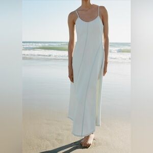 Zara TRF Seamed Dress. New With Tags.